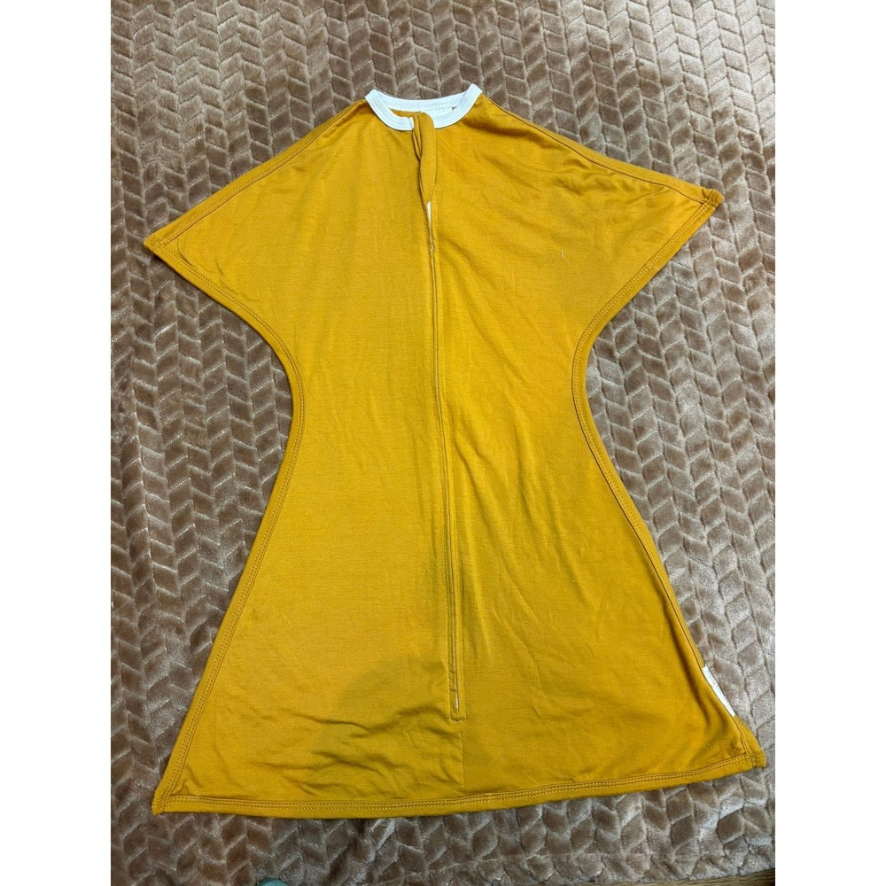 Sleeping Baby Zipadee-Zip Small 4M-8M Mustard Yellow Swaddle Sleep Sack